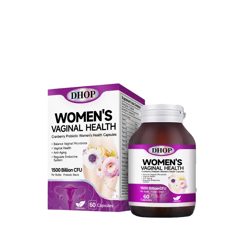 DHOP Cranberry Probiotic Capsules - Urinary & Gut Health