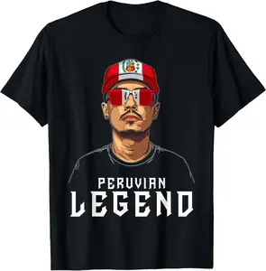 100%cotton Peru Flag Outfit for Men Souvenirs Legend Peruvian T-Shirt