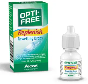 Opti-Free Replenish Rewetting Drops,10-mL,0.33 Fl Oz