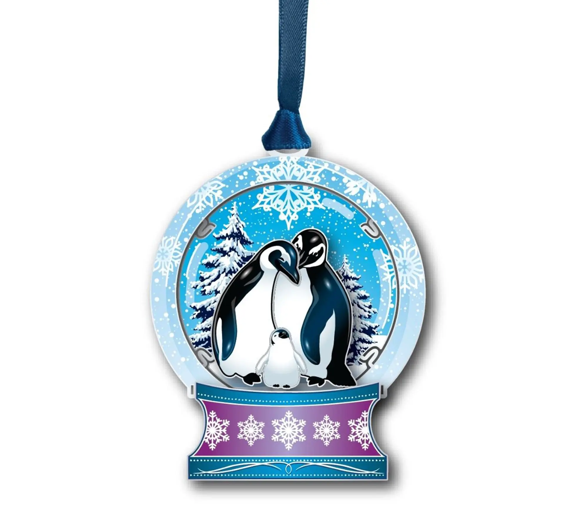 Beacon Designs Penguin Snowglobe Ornament Beacon Designs Penguin Snowglobe Ornament