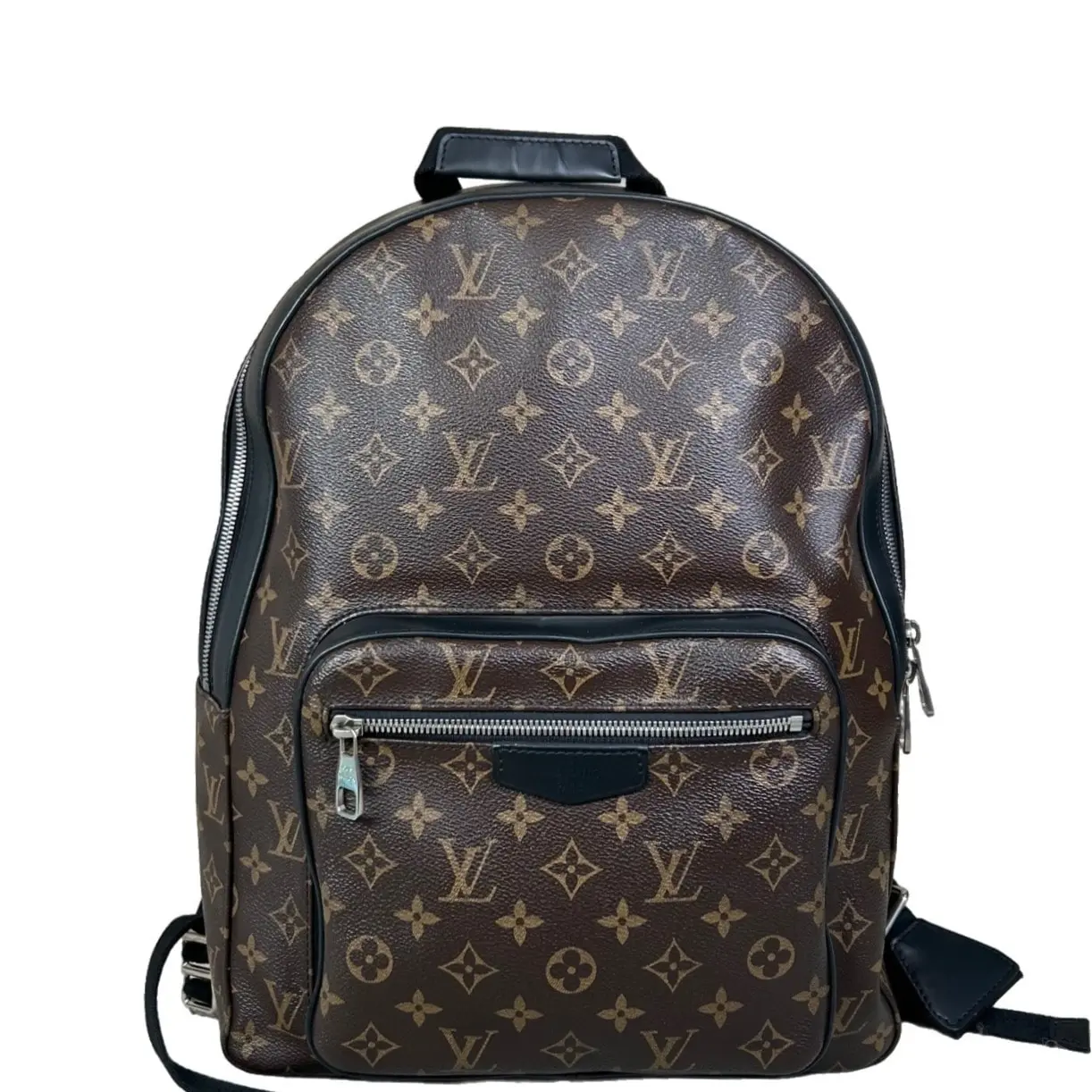Pre-owned Louis Vuitton Josh Backpack Monogram Brown Black (dh101626g8r) [Shanghai]
