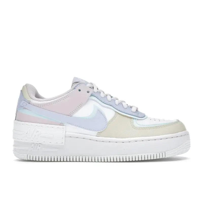 Nike Women's Air Force 1 Low Shadow White Glacier Blue Ghost, from StockX