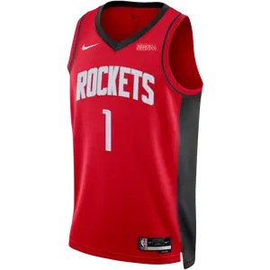 Youth Houston Rockets Nike Amen Thompson Icon Edition Swingman Jersey