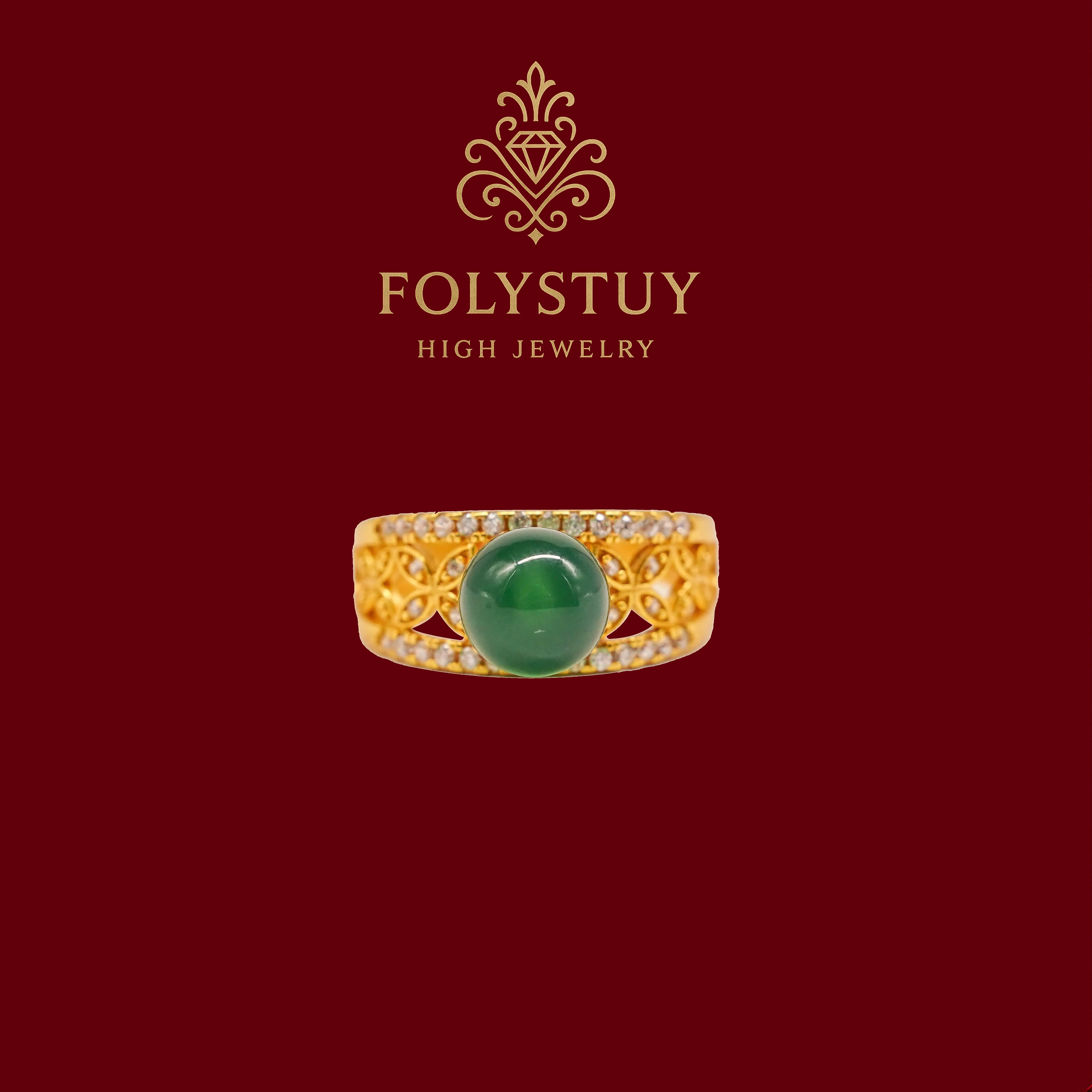 【FOLYSTUY (YNZ14)】Fashion trends for women or men (ring)