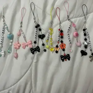 Customizable Kpop Bias Phone Charms with Beads and Unique Designs for Personalization