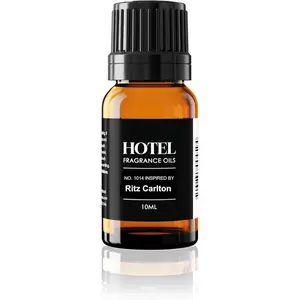 Hotel Diffuser Oil Inspired by The Ritz Carlton Hotel Scent - Premium Fragrance Oil No. 1014 for Ultrasonic and Waterless Diffusers and Crafting - 10 mL, 0.34 fl oz Glass Dropper Bottle Perfume Scented Aroma