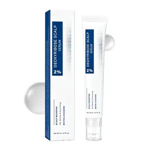 Scalp serum with deoxyribose | Enhances hair fullness and strengthens scalp care | Biotin, rosemary, EGF, and caffeine | Cooling formula designed for fine, thin hair | Korean hair care product, 20 mL