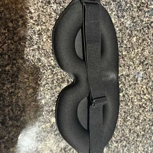 LMMAKE Professional 3D Sleep Mask - Deep Contoured Design, 100% Light Elimination, Silky Polyester, Adjustable Elastic Band, Essential for Side Sleepers, Night Shifts, Long Flights