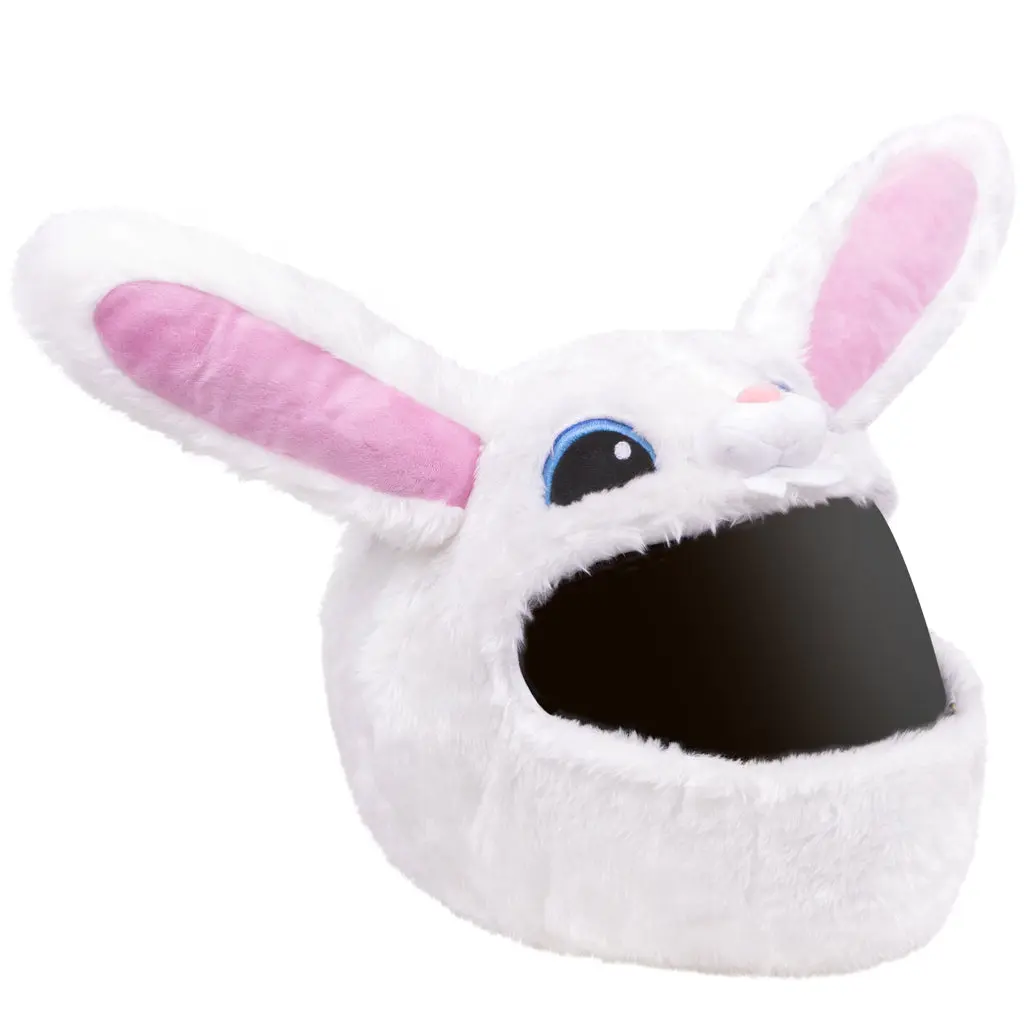 Motorcycle Helmet Cover - Bunny Motorcycle Helmet Cover - Bunny