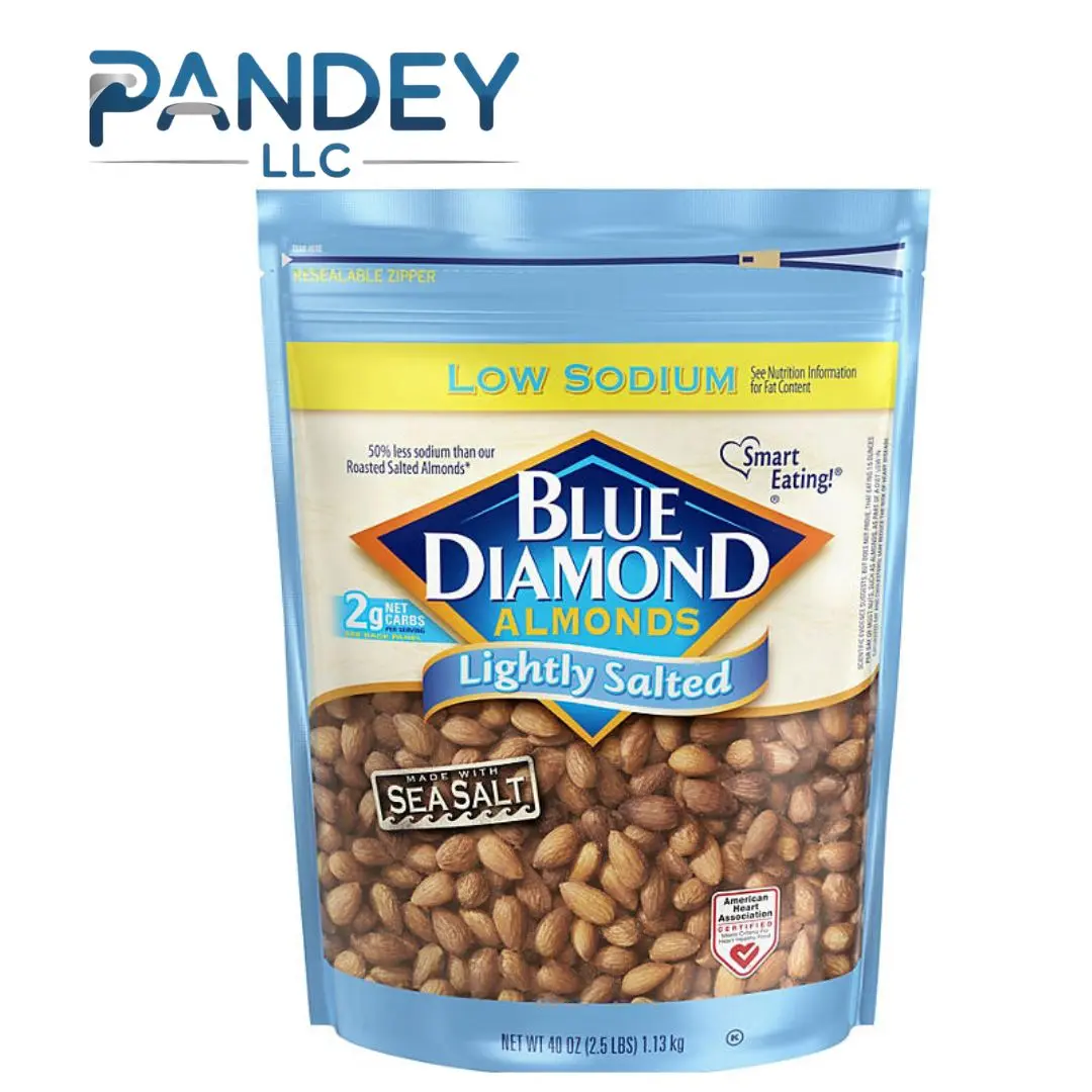 Blue Diamond Lightly Salted Whole Almonds, 40 oz