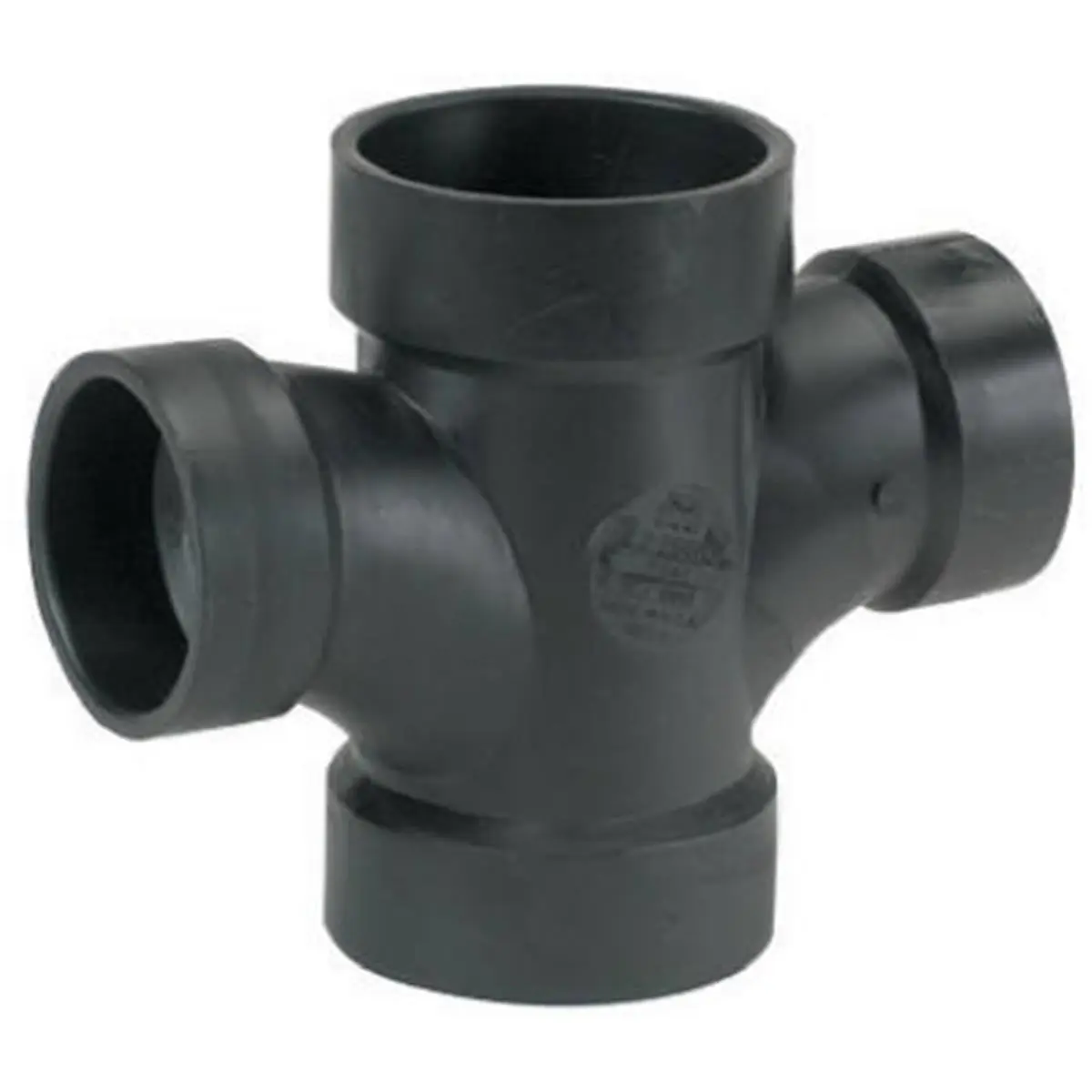 212 MAIN Water Pipe Double Sanitary Tee, Mueller Industries 02820H Model, 3x3x2x2 in. Household Appliance Part