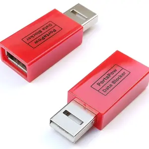 USB Data Blocker (Red 2 Pack)