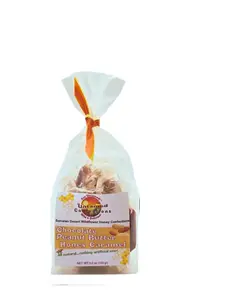 Peruvian Chocolate Peanut Butter Honey Caramel, 10 or 20 piece gift bag