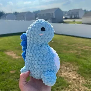 Handmade Crochet Chubby Dinosaur