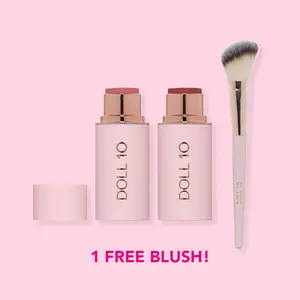 Elevate Firming Cheek Color Sticks Singles + Bundle with Brush