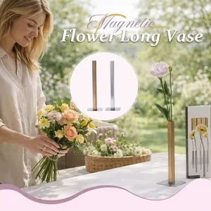 Silver Color Stainless Steel Vase, Modern Minimalist Home Decor, Luxury Metal Flower Container, Ideal for Living Room, Entryway, Desk