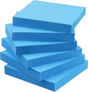 Sticky Notes 3x3 Self-Stick Notes Blue Color 6 Pads, 100 Sheets/Pad