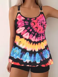 Women's Fashion Split Tankini, Stylish Two-Piece Swimsuit, Perfect for Beach & Pool, Comfortable & Trendy Swimwear for Women