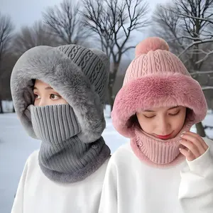 Hat Cap Balaclava Face Mask for Men Women Windproof Thermal Ski Mask Cold Weather Gear Winter Face Cover for Snowboarding Skiing Outdoor Activities