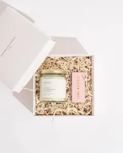 Candle + Matchbox Gift Set