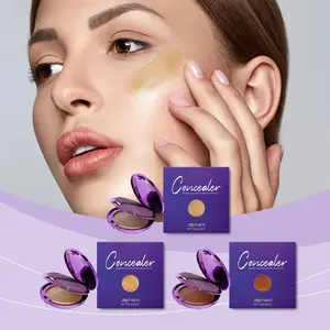 Natural Shade Concealer Palette - Spot & Tattoo Concealing, Buildable, Long-Wearing Palette for All Skin Types