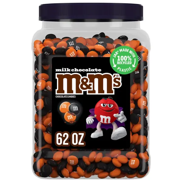 M&M'S Milk Chocolate Halloween Candy – 62 oz Sharing Size
