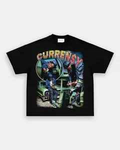 CURREN$Y Vintage Shirt, CURREN$Y T-Shirt, Hiphop, Rapper Singer Homage Graphic Unisex T-Shirt, Bootleg Retro 90's Fans Gift(HAT01)