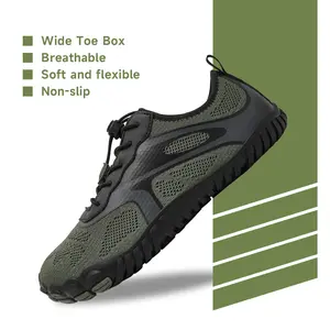 HOBIBEAR Minimalist Trail Running Shoes for Women & Men - Zero Drop Sole Flexible Toe Box Closure - Barefoot Style Comfortable Cross-Training Sneakers