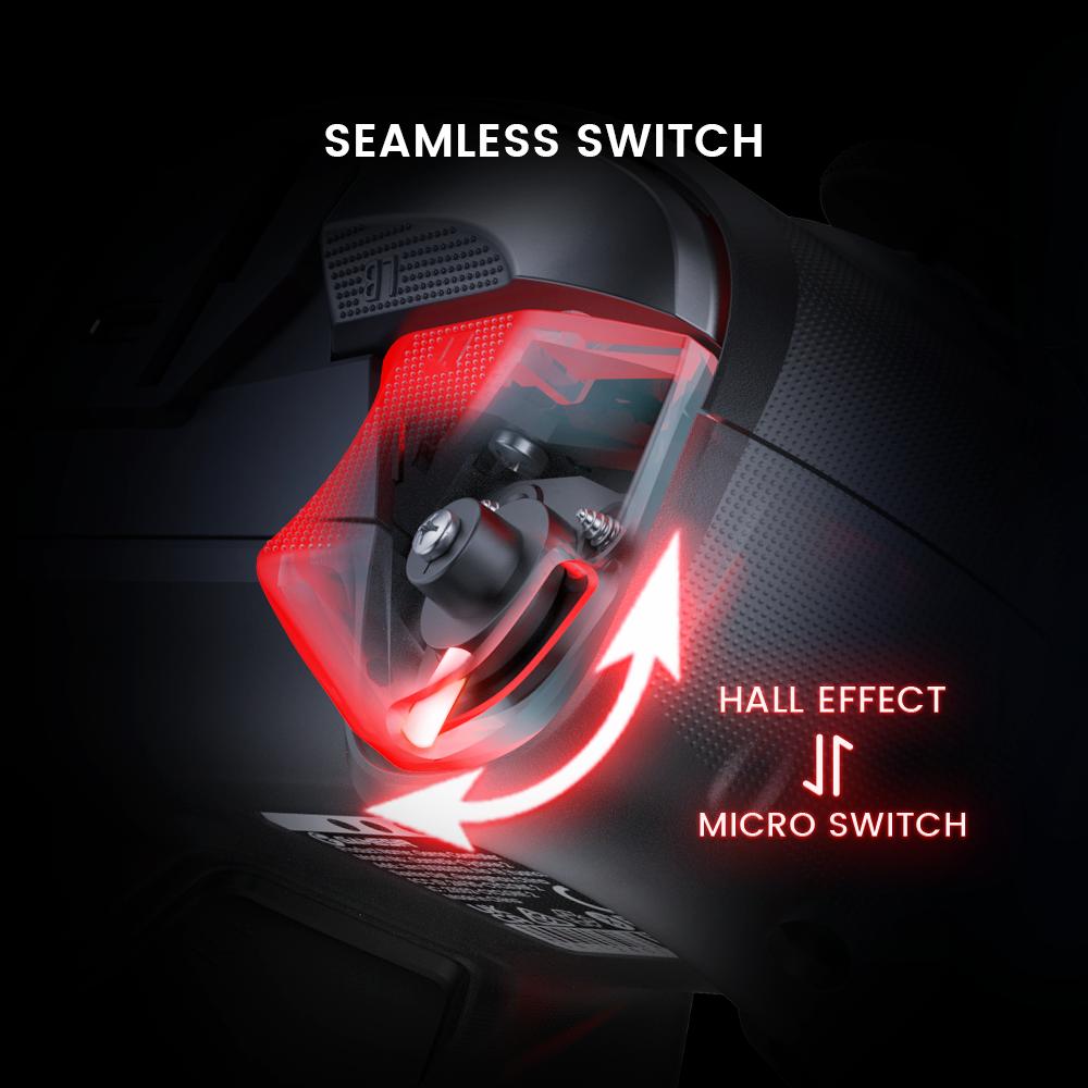 GameSir Cyclone 2 (Not for Xbox) Wireless Controller for PC/Switch/iOS/Android with Mag-Res TMR Sticks, Hall Effect Triggers, RGB Lighting, 6-Axis Gyro