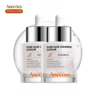 2 Pcs ANECOES Redness Relief Moisture Serum | 3-Step System to Instantly Calm & Hydrate Sensitive Skin | With Rice, Ceramide NP & Tremella for Barrier Repair & Even Glow (1.23 fl oz)