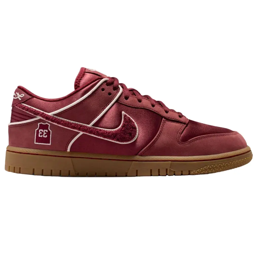 NIKE Men's Dunk Low Protro Kobe Bryant "Lower Merion Away" Burgundy Skateboarding Shoes - Brand New, 100% Authenticity Guaranteed, Us M 10