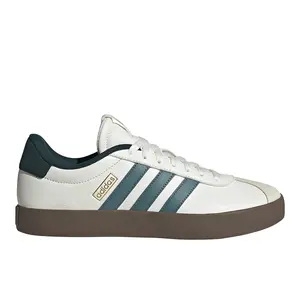 adidas Mens Vl Court 3.0 Lace Up Sneakers Shoes Casual - Green, White