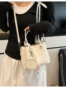 Practical Handbag/shoulder Bag, Unique Women's Handbag with Mini Coin Purse, Multiple Colors Available, Daily Commute Business Casual