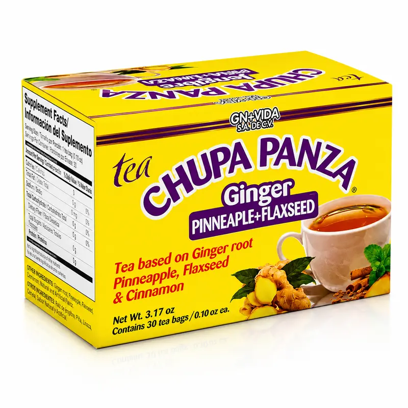 Chupa Panza Herbal Tea (30 tea bags) - Infused with natural herbs- Tea sachets