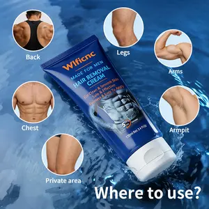 Men’s Pubic Hair Removal Cream – Stubble-Free, No Ingrown, Long-Lasting Smooth