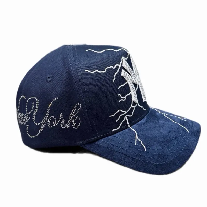 Hat Thunder Navy Crystals La Office