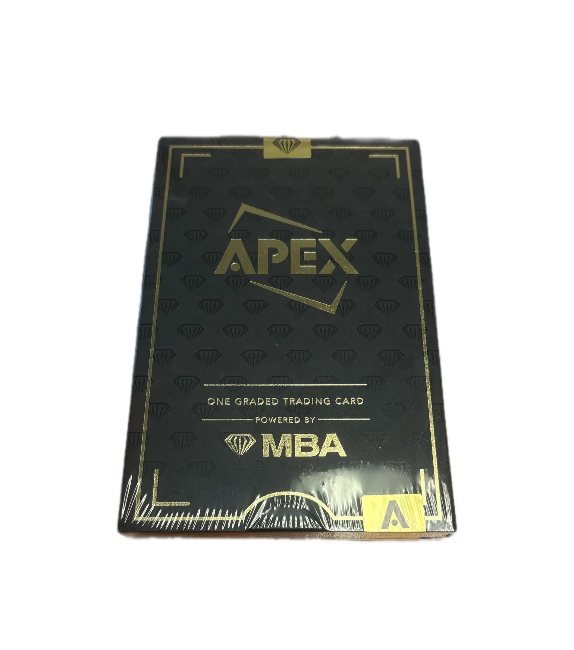 Apex Black Diamond Grade Sports Trading Card Box - 1 Graded Collectible Trading Card Included Per Box