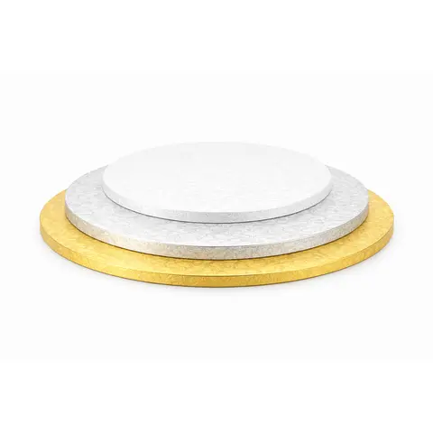 Round Cake Drum Board – 0.5″ Thick (8″–20″)
