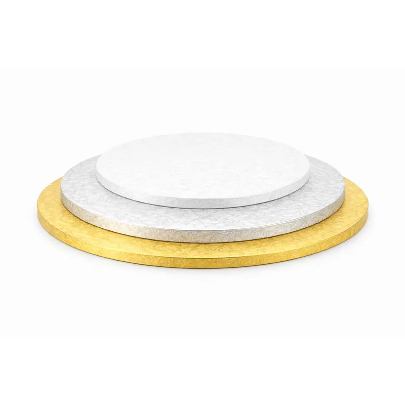 Round Cake Drum Board – 0.5″ Thick (8″–20″)