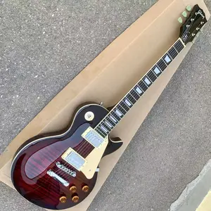 Clearance //This Is A Return // Gibson Les Paul Standard Electric Guitar Mahogany Body With Tone-O-Matic Bridge In Deep Cherry Burst