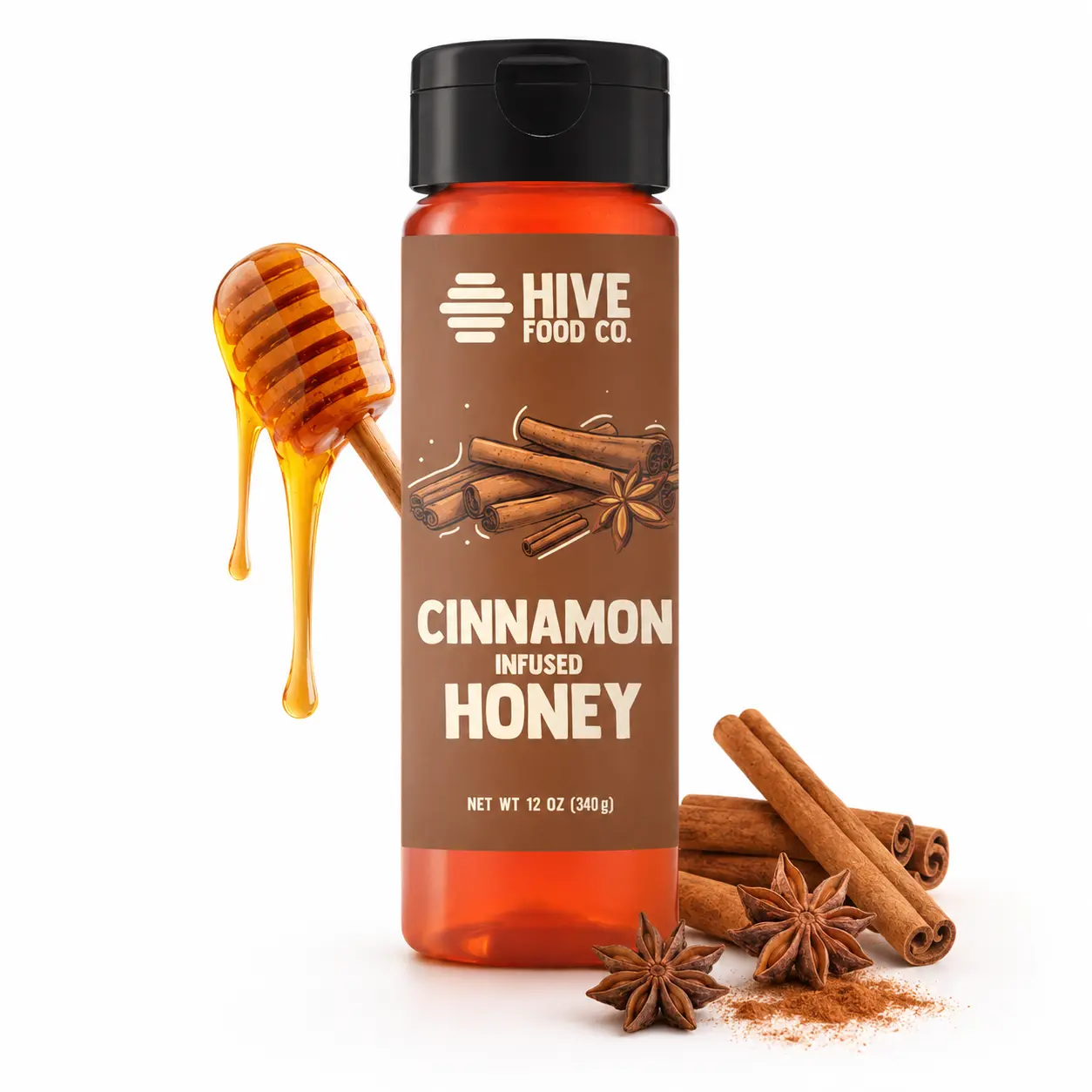 Cinnamon Infused Honey