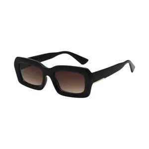 Mad Shade Classic Rectangular Black Sunglasses #60