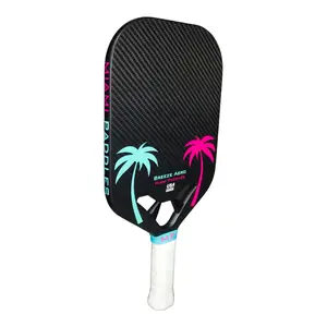 Breeze Aero Pickleball Paddle - USAPA Approved, 13mm Carbon Fiber Face, Thermoformed Unibody, Foam-Injected Walls, 16.02 x 7.40 in, Lightweight Design | Power pickleballpaddles