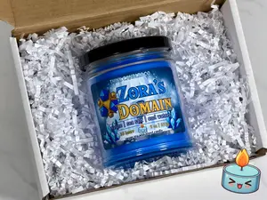 Zora's Domain Candle | Hand Poured Vegan Wax Blend Candle | 9 oz, 4 oz, 2 oz Snap Bar