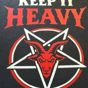 KEEP IT HEAVY – Baphomet Sigil Tee