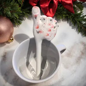 Ceramic Toe Straw, Handmade Reusable & Bizarre Drink Stick The Weirdest Way to Sip! Dark Humor Funny Gag Gift for Birthday and Holidays