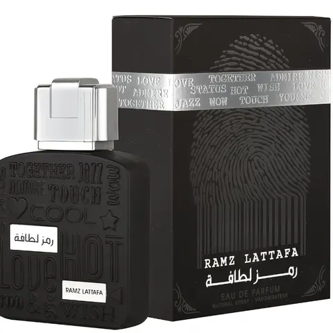 LATTAFA RAMZ SILVER 3.4 EAU DE PARFUM SPRAY FOR MEN