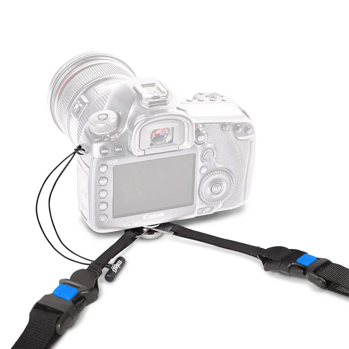 Pictar Agua Strap Sling Connector - Durable Camera Accessory for Agua Holster 25, 35, 45, with Secure Cord Connection, Black, Accessories