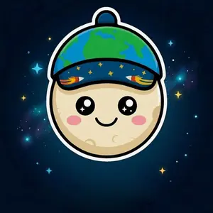 Artemis II Moon Mission Mascot Rise Stickers, NASA Zero-G Indicator Sticker, Space Lover Sticker