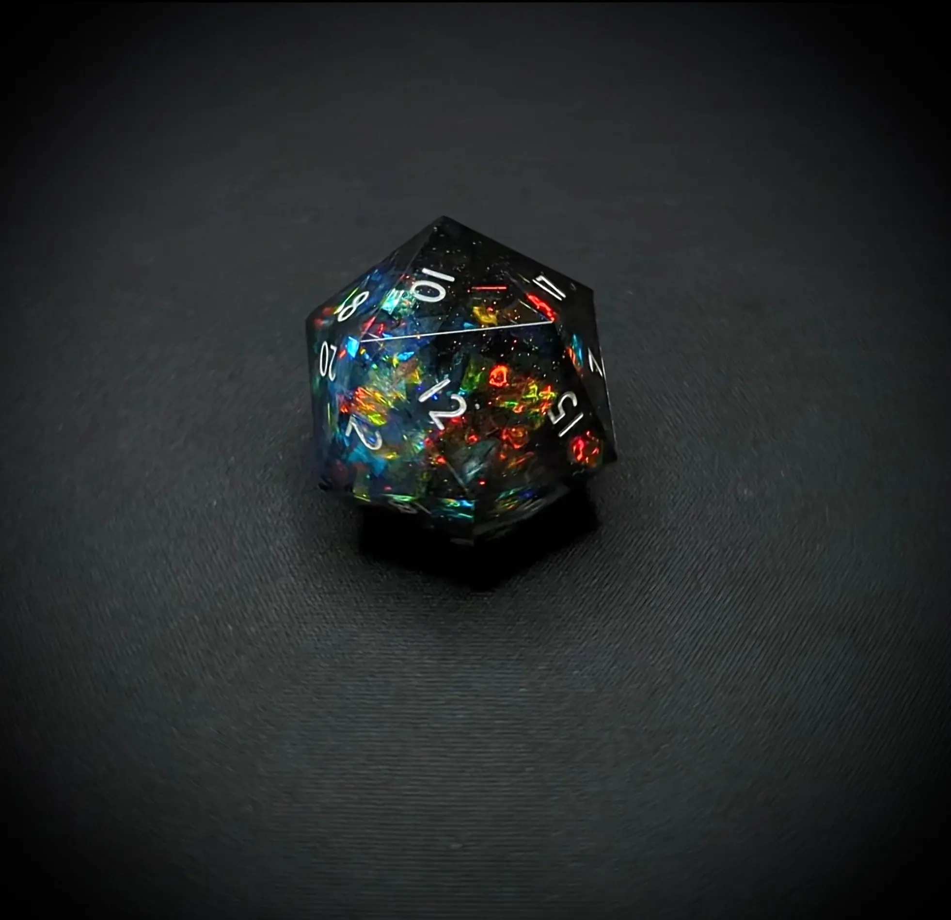 Galaxy CHONK Single D20 Die